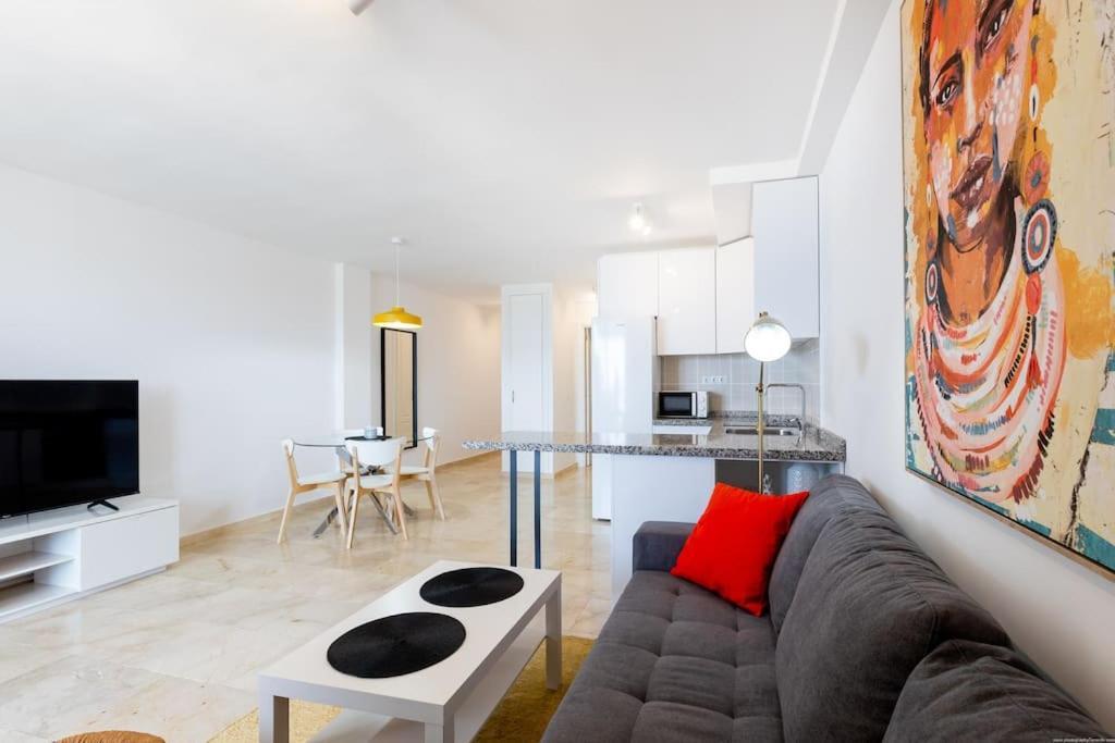 Sunny Ocean View Apartment بالم مار المظهر الخارجي الصورة