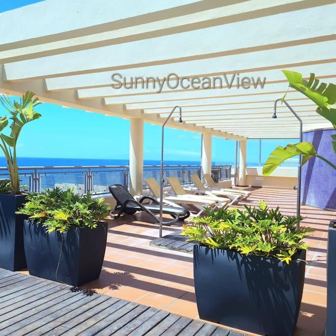 Sunny Ocean View Apartment بالم مار المظهر الخارجي الصورة
